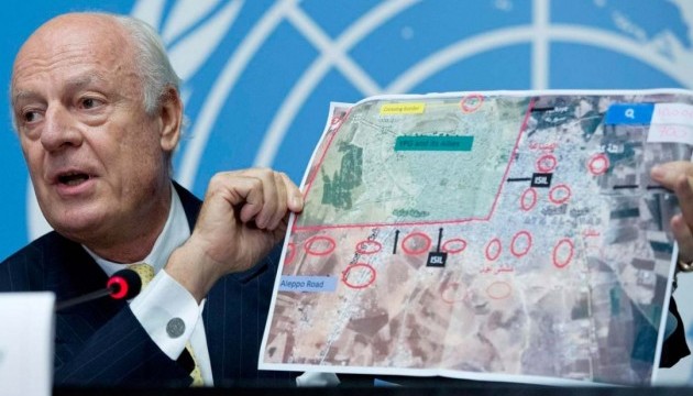 Посланник ООН відкрив офіційні переговори щодо Сирії