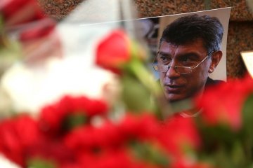 Сквер біля посольства РФ у Києві назвали на честь Нємцова