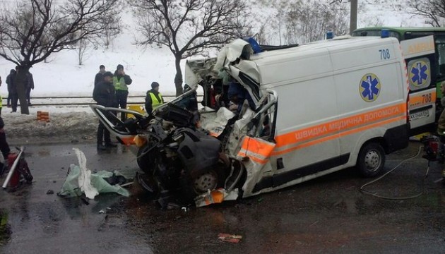 ДТП у Харкові: водій швидкої міг померти за кермом