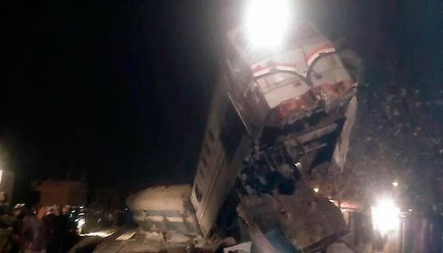 Аварія на залізниці в Єгипті: є постраждалі