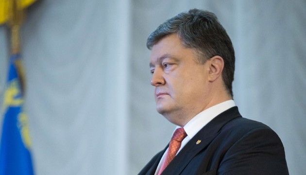 Poroshenko urges Europeans to unite against Russian aggression