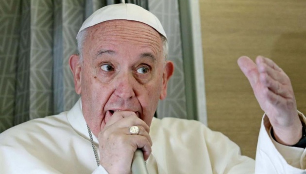 Папа Римський збирає пожертви для України