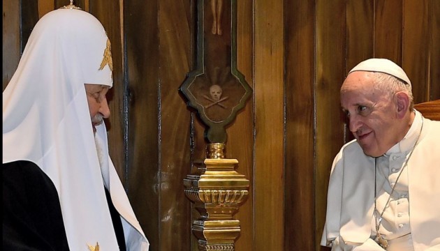 Orthodoxe Kirche von Kiewer Patriarchat kritisiert scharf gemeinsame Erklärung von Papst Franziskus und Patriarch Kyrill