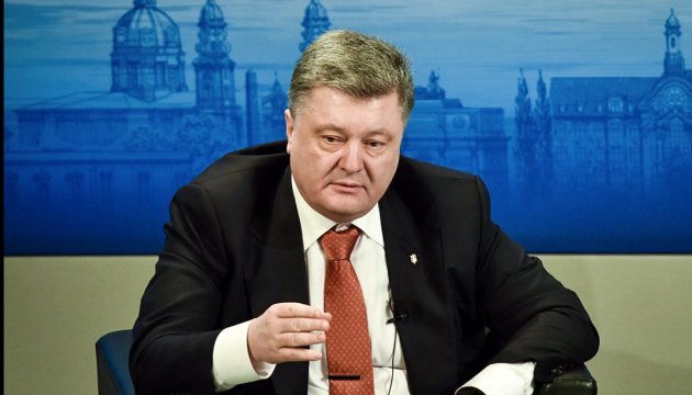 Poroshenko to meet with foreign ministers of Germany, France