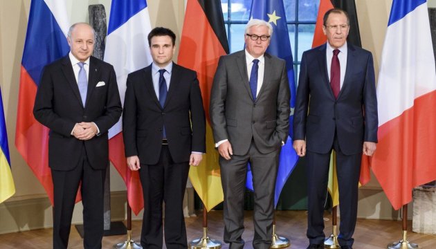 Regular meeting of foreign ministers in Normandy format takes place today in Paris