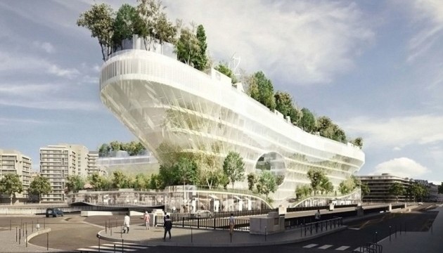 У Франції створять футуристичний готель із живим лісом 