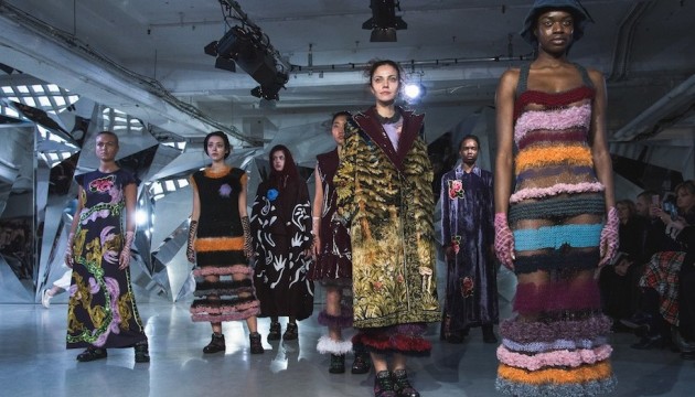 Ukrainian designer presents her collection at London Fashion Week