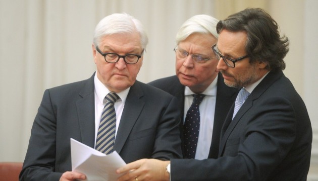 Steinmeier decepcionado con los resultados de la reunión de los ministros del cuarteto de Normandía
