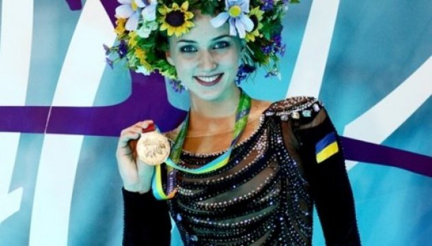 乌克兰女子体操选手里扎特基诺娃世界杯勇夺1金3银