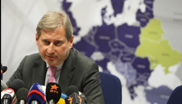 EU-Kommissar Hahn kommt nach Kiew