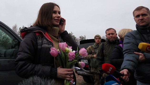 Журналістку Варфоломеєву звільнили з полону