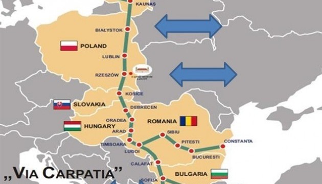 Ucrania se une a la creación de un corredor de transporte desde el Báltico hasta el Mar Egeo
