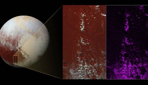 На Плутоні знайшли засніжені гори Ктулху