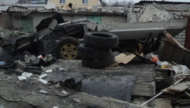 На Харківщині вибухнув гараж. Поліція каже, що доклали рук люди 