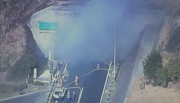 Хіросіма: ДТП і пожежа в тунелі покалічили 60 осіб, двоє загинули