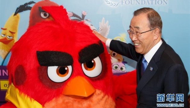 Послом ООН стала пташка з Angry birds