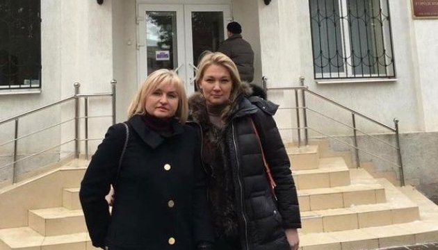 MP Iryna Lutsenko hopes to be let into Russian courtroom after break at 16.00