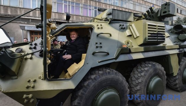 Українські підприємства за рік передали армії тисячу одиниць озброєння