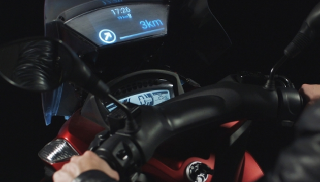 Розумне вітрове скло для мотоциклів від Samsung