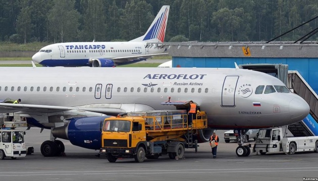 Європейське небо закрите для 22 російських авіакомпаній