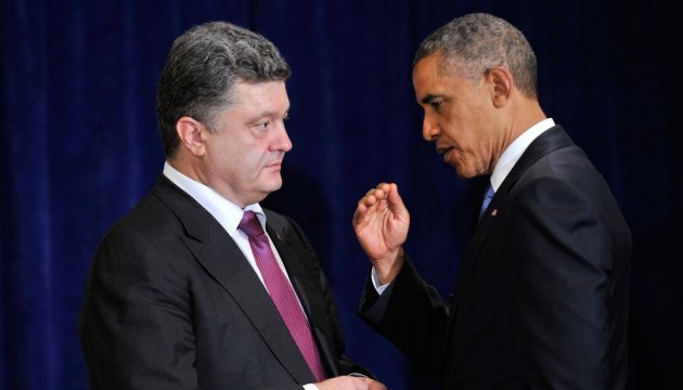 Poroshenko: Obama can mark his presidential term with Donbas conflict settlement 