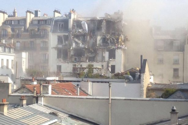 Взрыв в Париже фото: Твиттер