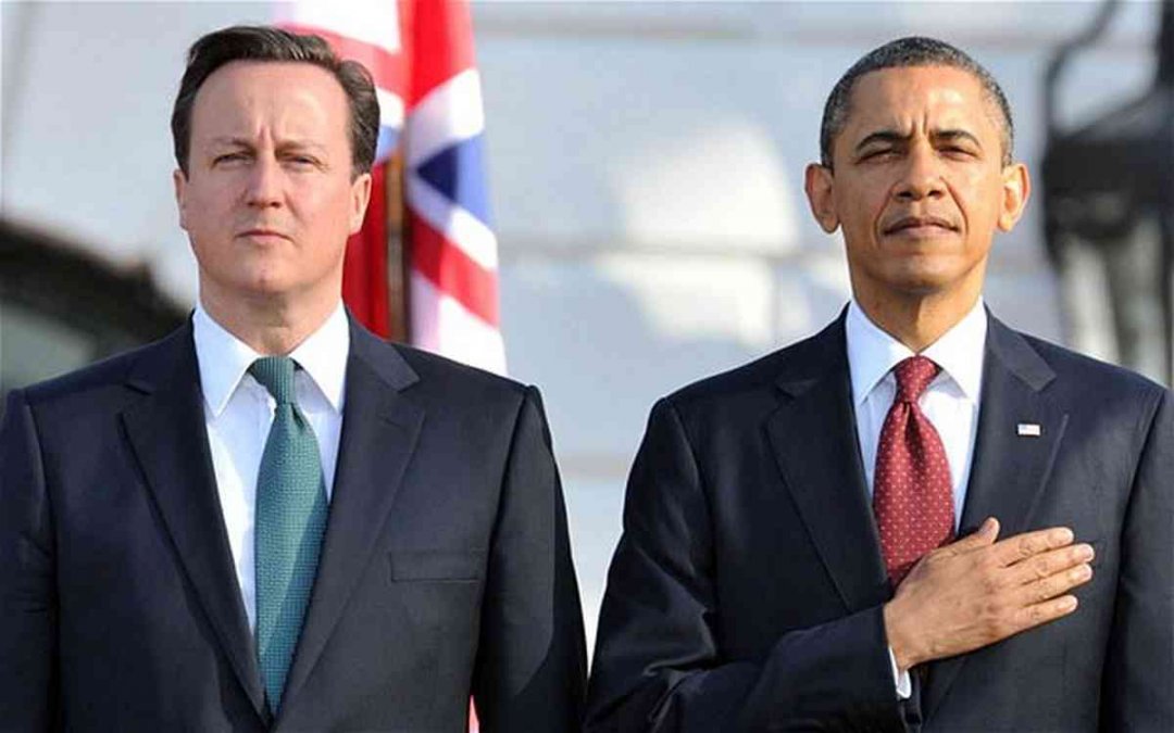 Девід Кемерон і Барак Обама Кемерон Фото: politicoscope.com