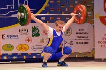 Ukrainka Decha zdobyła złoty medal na Mistrzostwach Europy w Podnoszeniu Ciężarów w 2021 roku