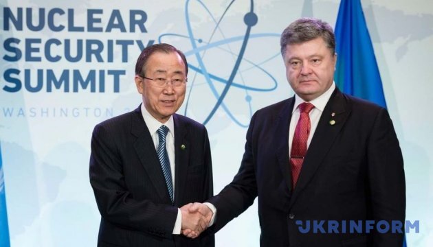 Україна вимагає від світу об'єднатися проти розміщення ядерної зброї у Криму – Порошенко
