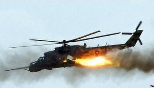 У мережі з'явилися кадри збитого азербайджанського вертольота 