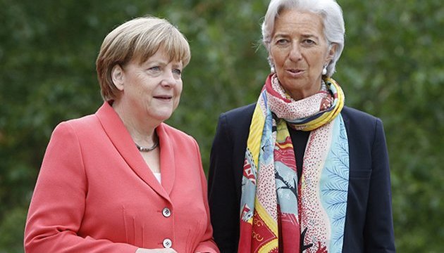 Merkel und Lagarde fordern von der Ukraine Bekämpfung der Korruption