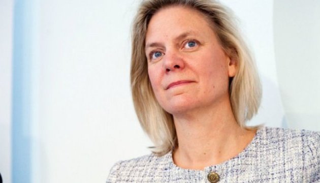 Primera ministra de Suecia anuncia un paquete de ayuda adicional para Ucrania