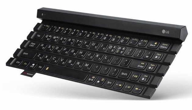 LG Rolly Keyboard 2: нова версія клавіатури, що згортається 