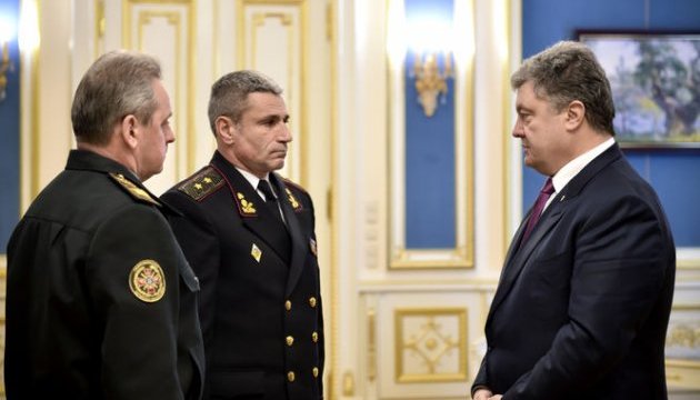 Poroshenko appoints new Navy commander 