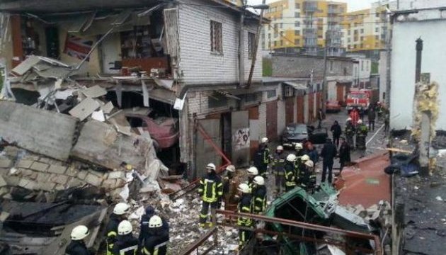 У Києві вибухнув гараж, є загиблий