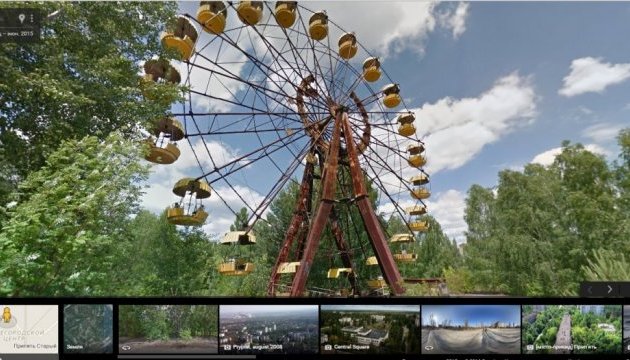 Google пропонує усім бажаючим прогулянку Чорнобилем