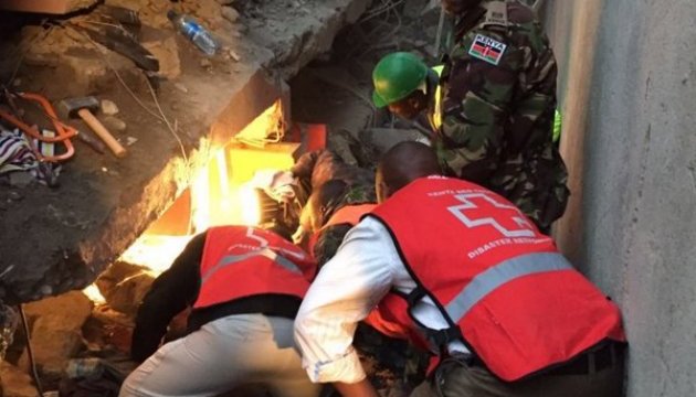 У Найробі обвалився шестиповерховий будинок, семеро загиблих