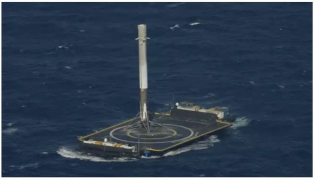 SpaceX показала панорамну зйомку посадки Falcon 9