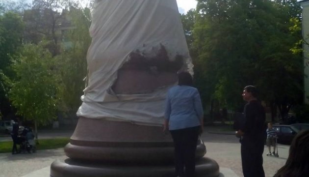 У Полтаві підірвали пам'ятник Мазепі