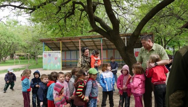 Батальйон «Київська Русь» привіз допомогу дітям Краматорська