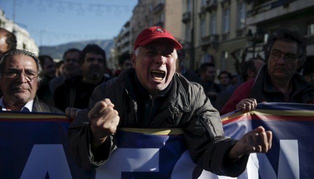В Афінах і Салоніках – пенсійні протести