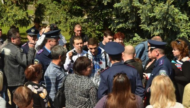 У Краматорську напали на журналіста, який знімав мітинг до 9 травня