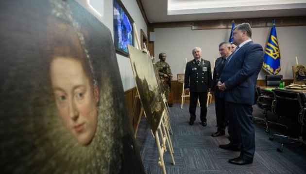 Українські прикордонники знайшли викрадені з музею Верони картини