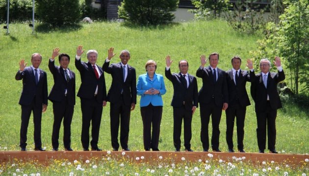 G7-Staatschefs besprechen Sanktionen gegen Russland 