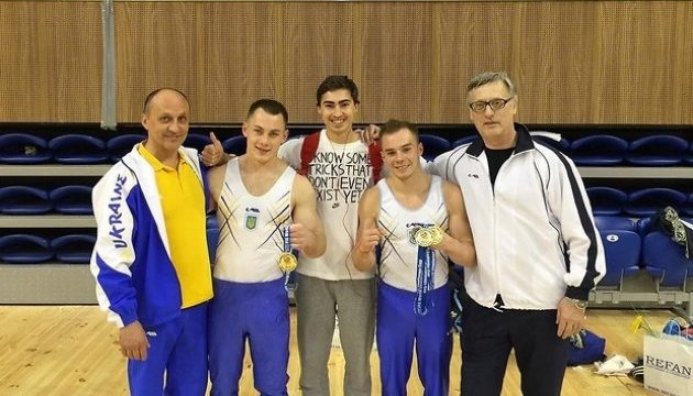 Українські гімнасти виграли 5 золотих медалей на етапі КС в Болгарії