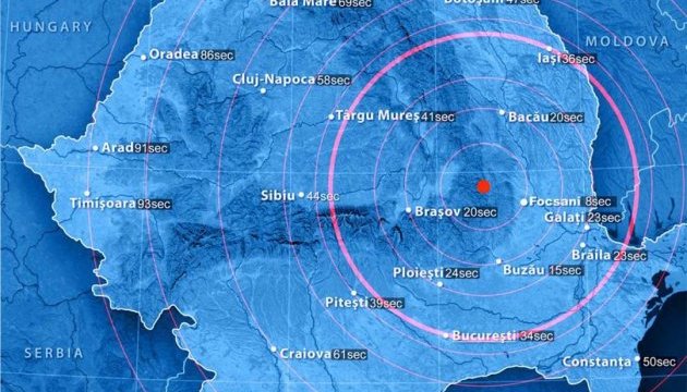 Румунії пророкують землетрус силою 8,3 бала