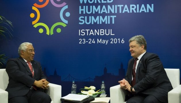 Порошенко закликав Португалію підтримати озброєну місію ОБСЄ на Донбасі