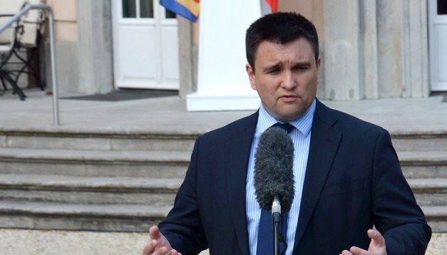 Ukraine FM Klimkin calls on Ukrainian community to picket Russian embassy in Estonia