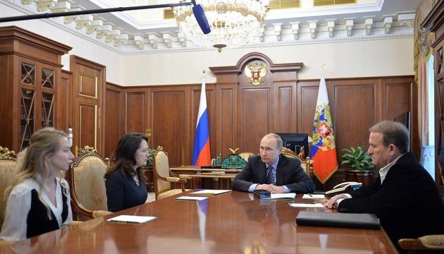 Путін на зустрічі з Медведчуком вкотре заговорив про 