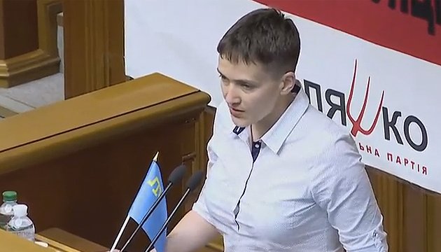 Савченко - нардепам: Бранці Кремля й 